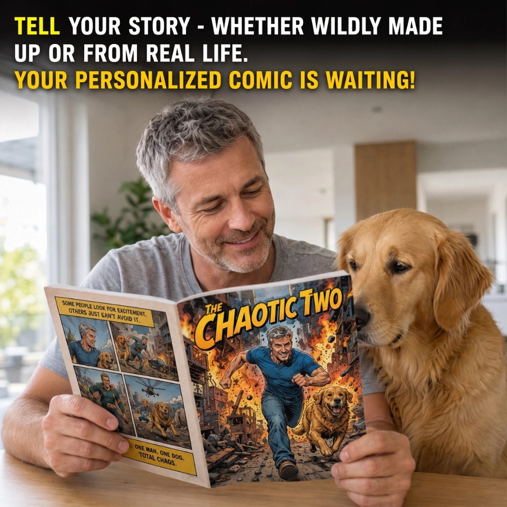 Personalized comic example
