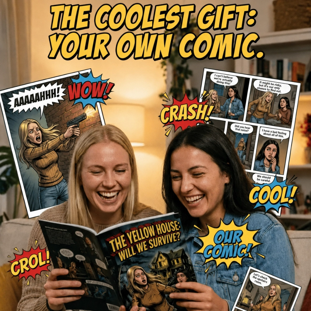 Personalized comic example