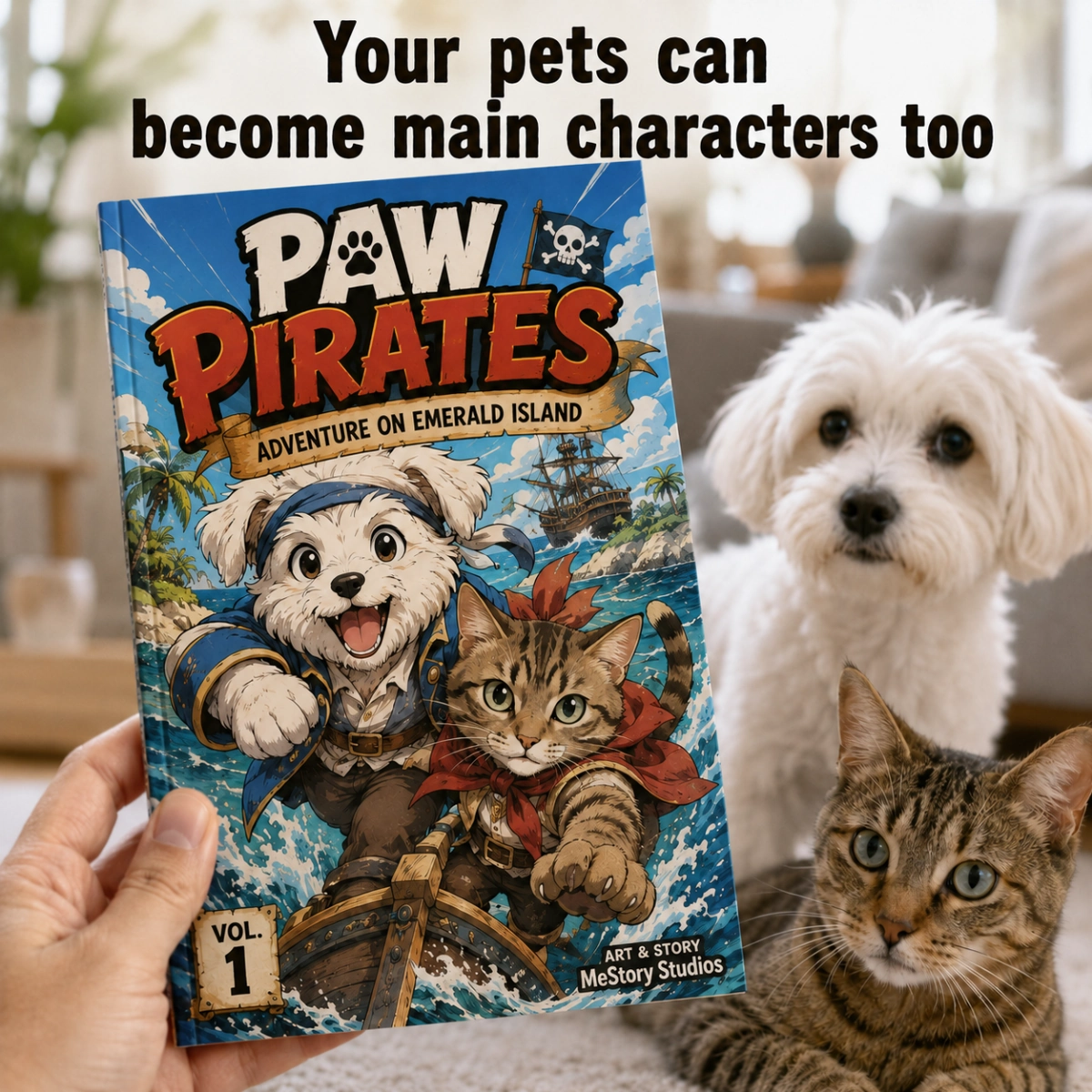 Personalized manga example